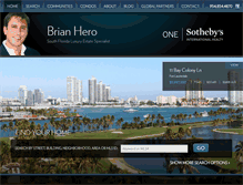 Tablet Screenshot of brianhero.com
